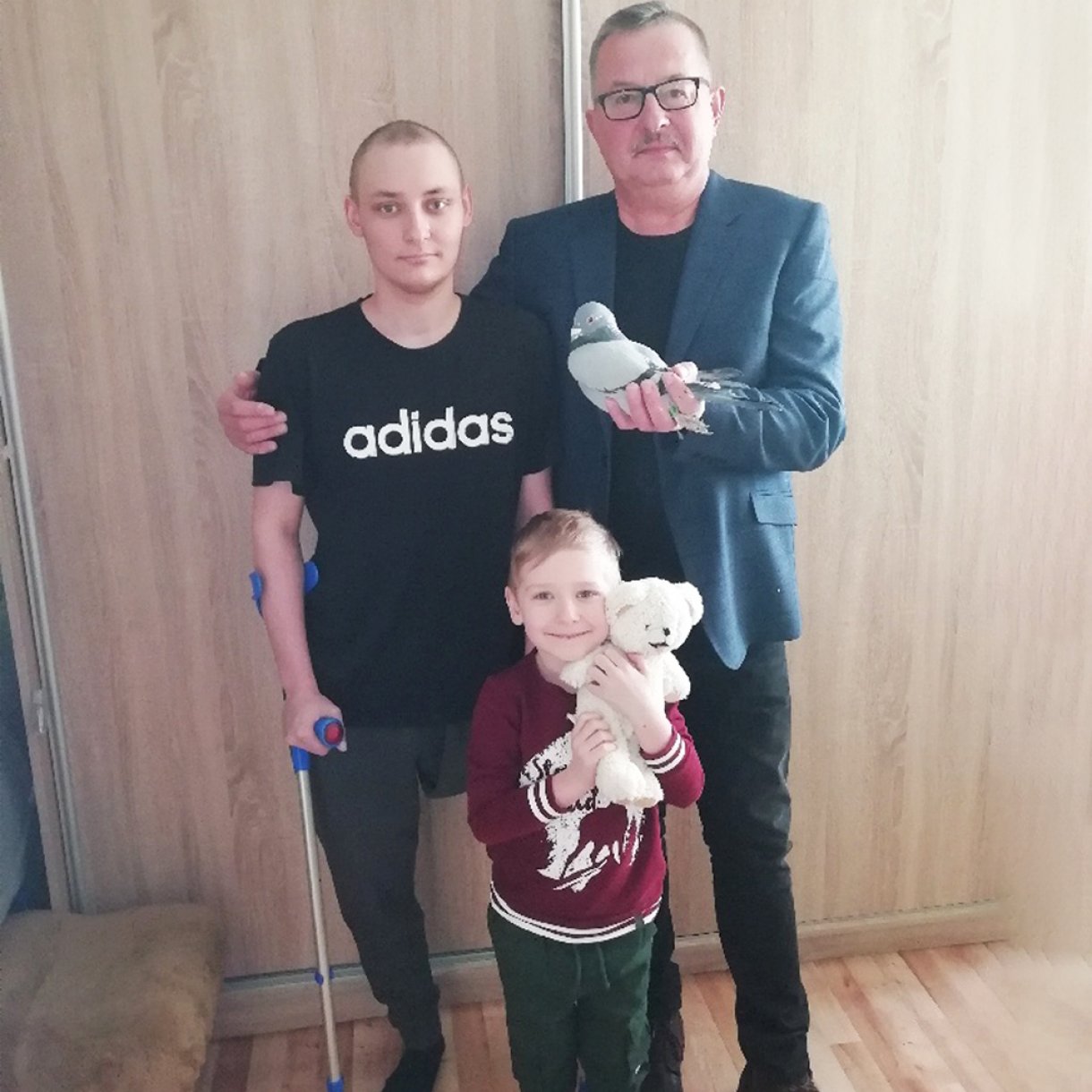 "GOŁĘBIE SERCE HODOWCÓW" - AUKCJA CHARYTATYWNA DLA KONRADA